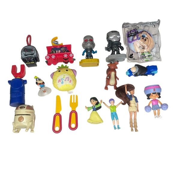 McDonald's Other - Mc Donald’s Happy Meal Toys Assorted Mixture Of Different Ones Lot Of 17
